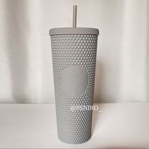Starbucks Grey Studded Tumbler